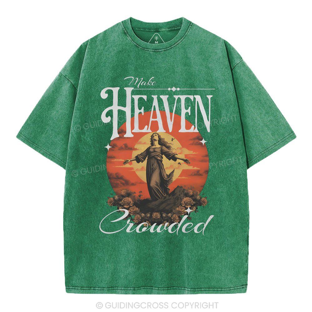 Make Heaven Christian Washed T-Shirt