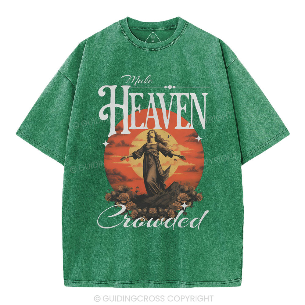 Make Heaven Christian Washed T-Shirt
