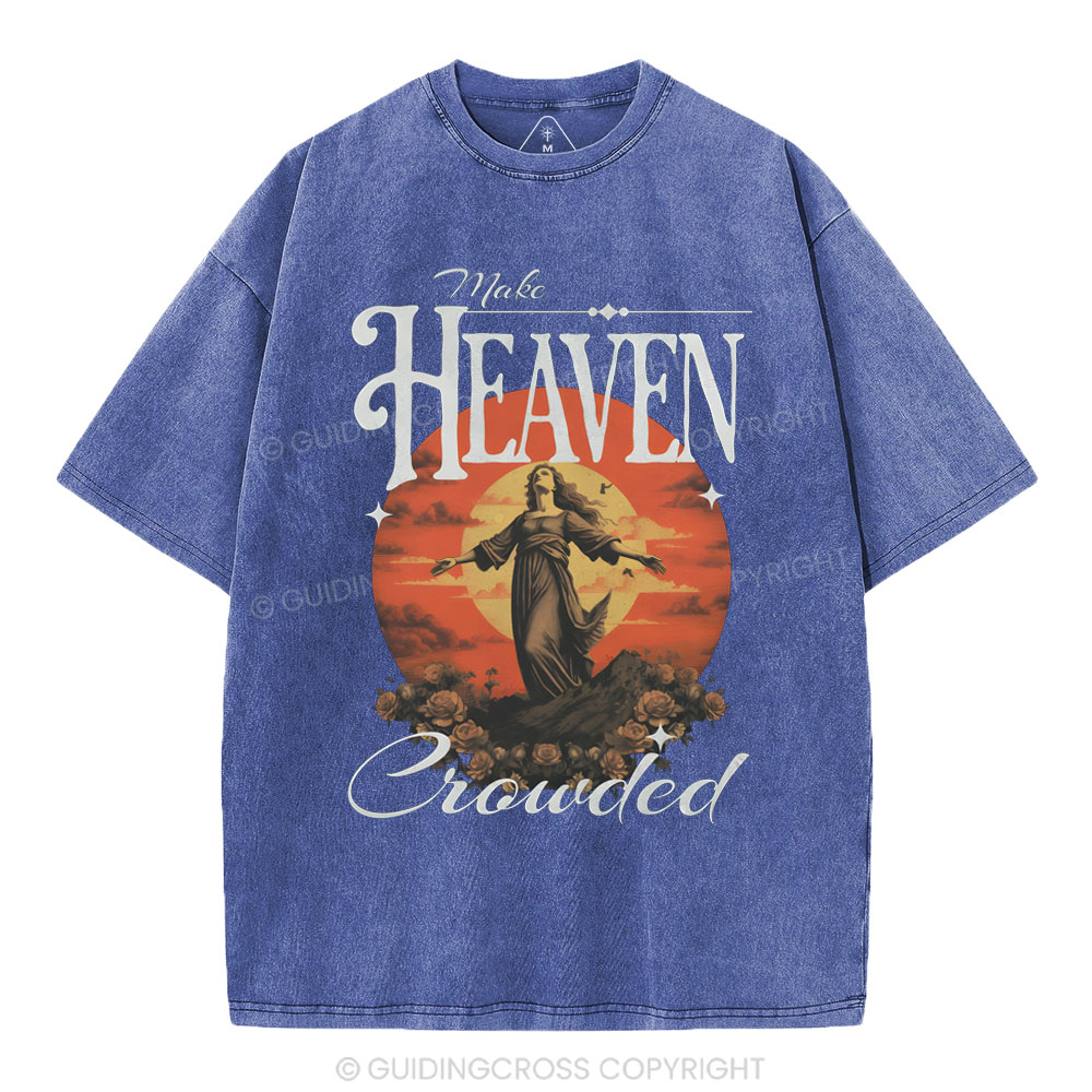 Make Heaven Christian Washed T-Shirt