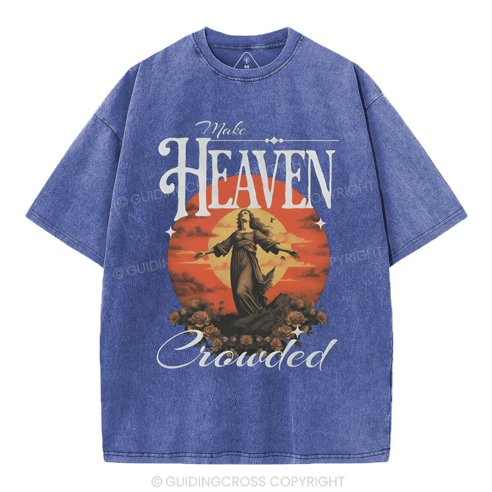 Make Heaven Christian Washed T-Shirt