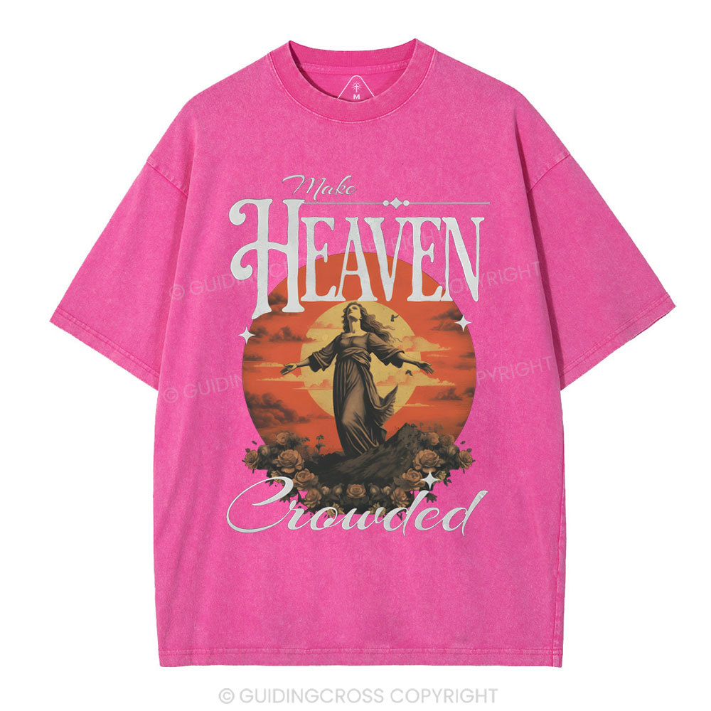Make Heaven Christian Washed T-Shirt