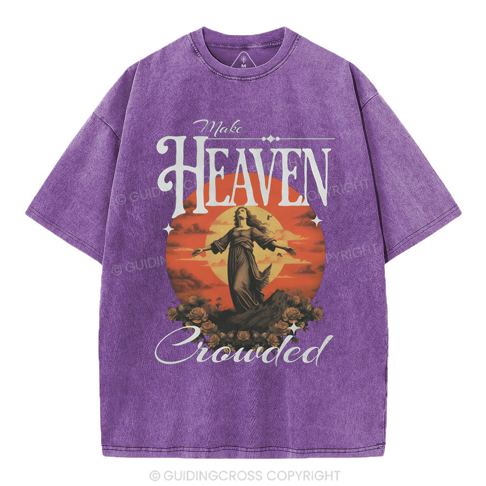 Make Heaven Christian Washed T-Shirt