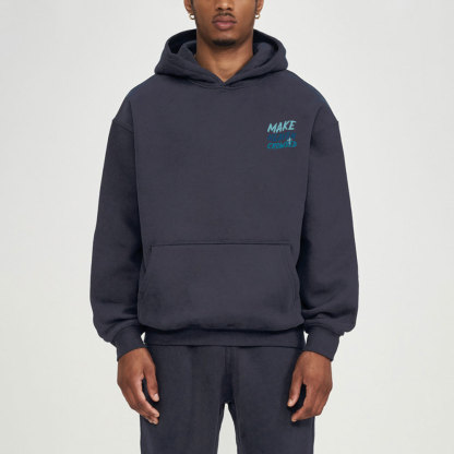 Make Heaven Crowded Christian Fleece Hoodie Set