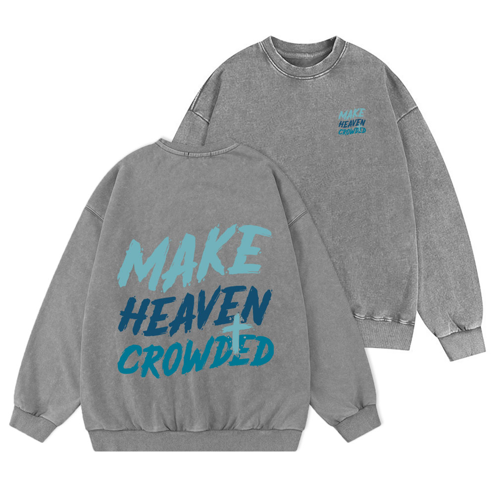 The Stone Was Rolled Away Christian Washed Sweatshirt Sale - GuidingCross