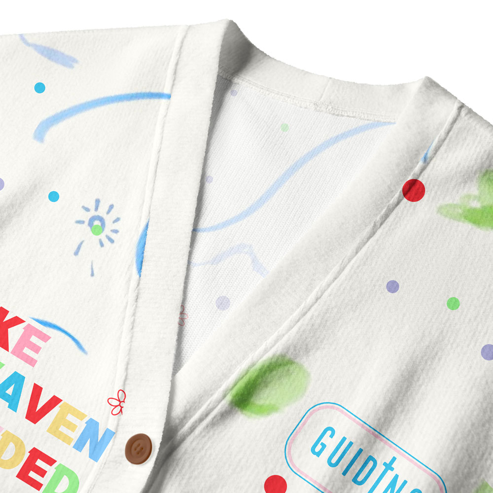 Make Heaven Crowded Furry Christian Lightweight Cardigan