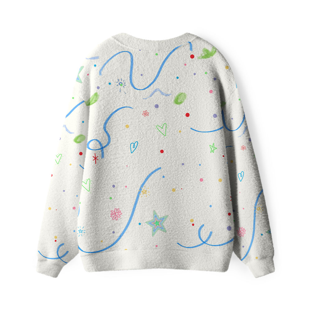 Make Heaven Crowded Furry Christian Lightweight Cardigan