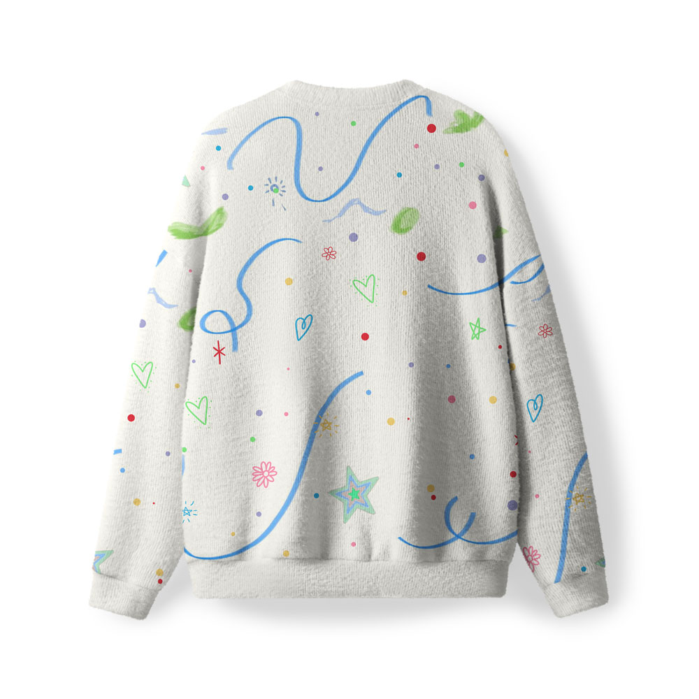 Make Heaven Crowded Furry Christian Lightweight Sweater