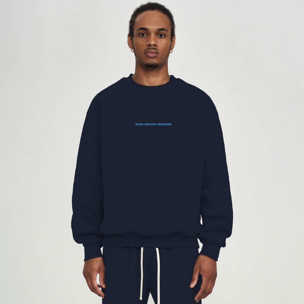 Make Heaven Crowed ChristianFleece Sweatshirt