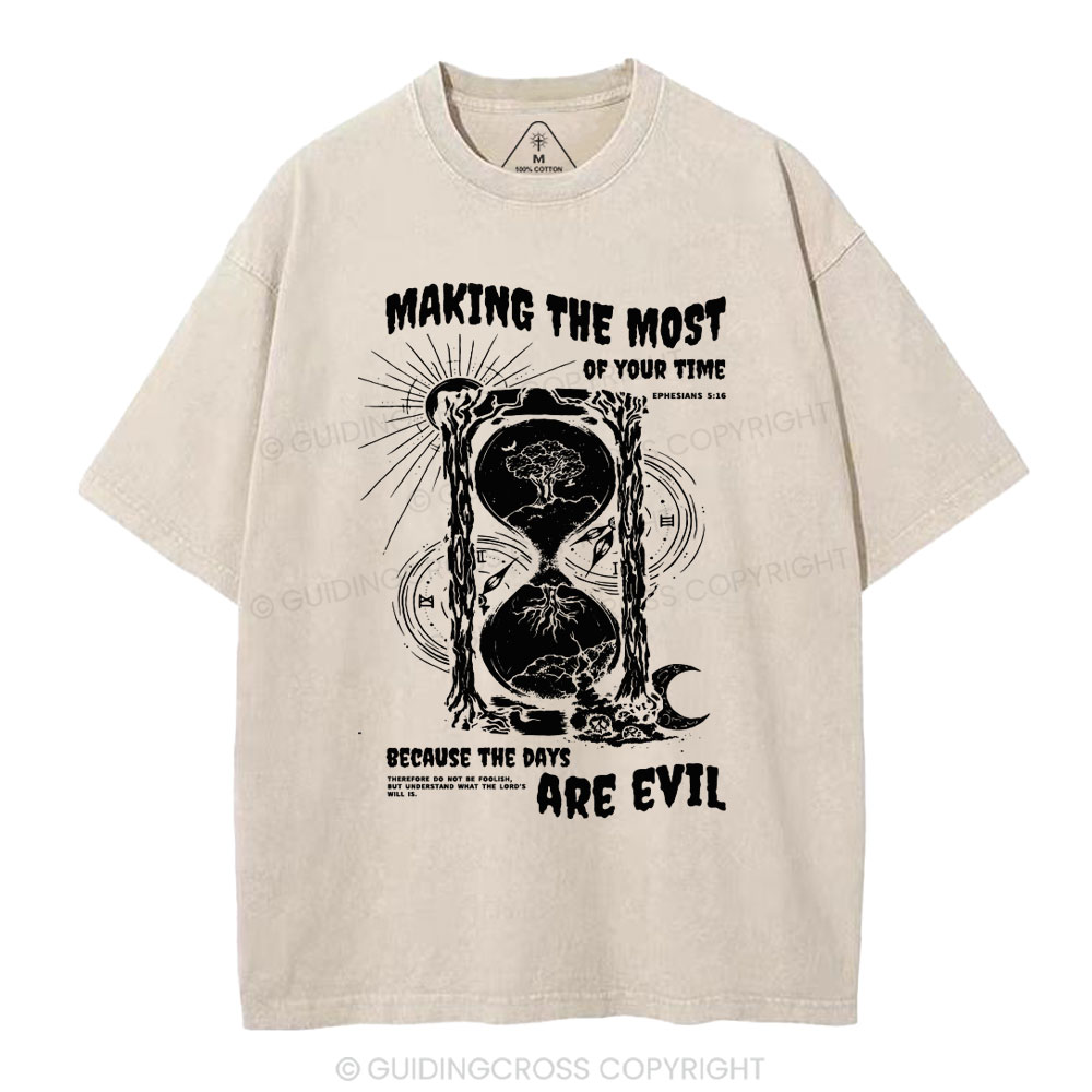 Making The Most Of Every Opportunity Christian Washed T-Shirt