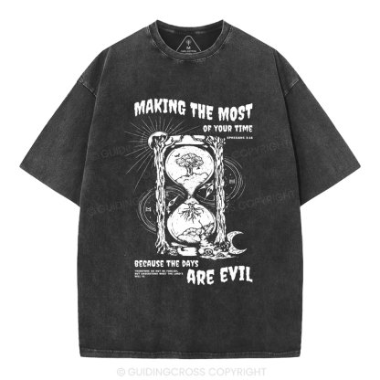 Making The Most Of Every Opportunity Christian Washed T-Shirt