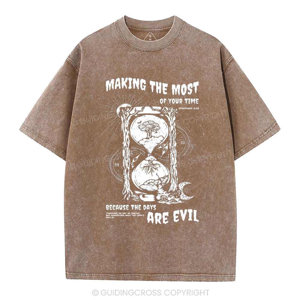 Making The Most Of Every Opportunity Christian Washed T-Shirt