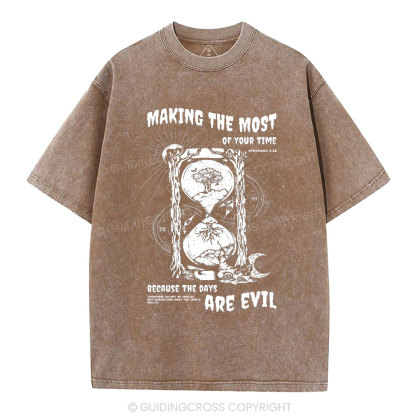 Making The Most Of Every Opportunity Christian Washed T-Shirt