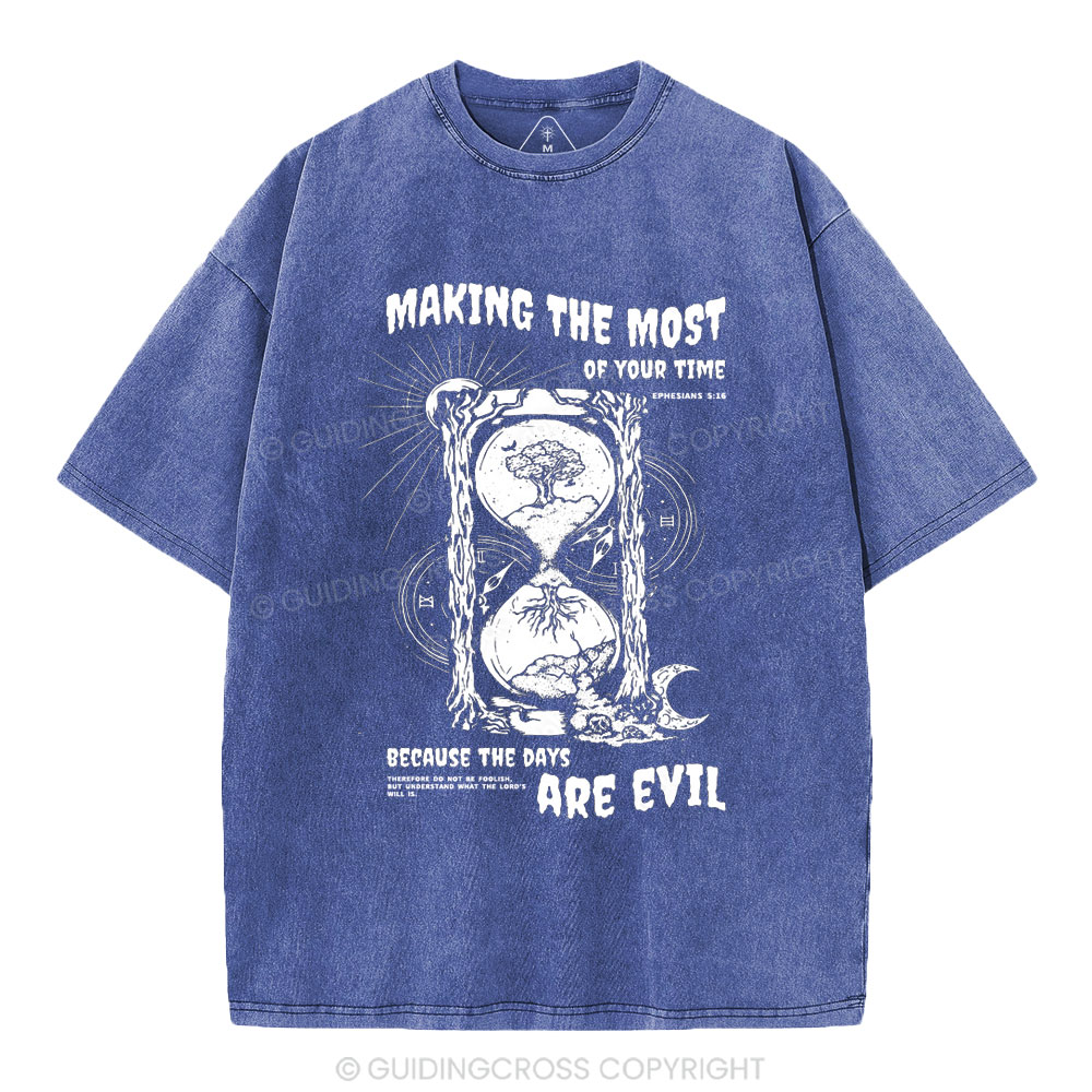 Making The Most Of Every Opportunity Christian Washed T-Shirt