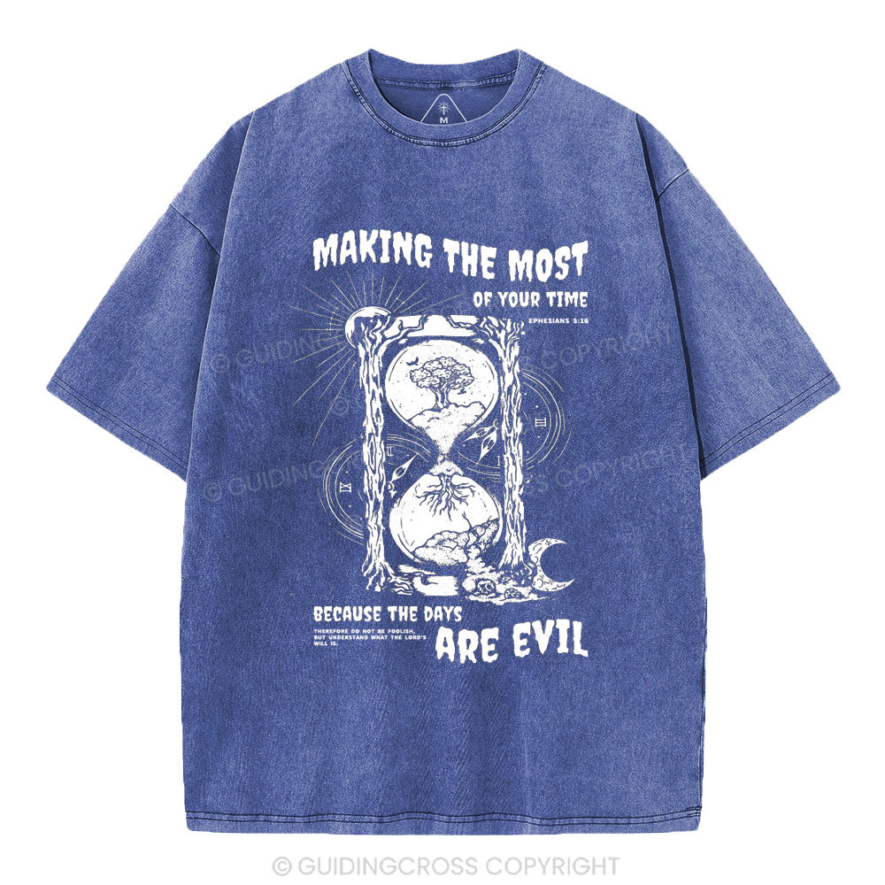 Making The Most Of Every Opportunity Christian Washed T-Shirt