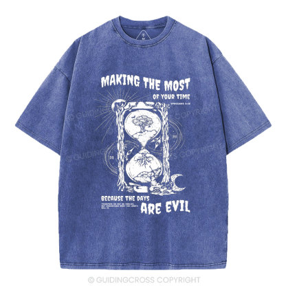 Making The Most Of Every Opportunity Christian Washed T-Shirt