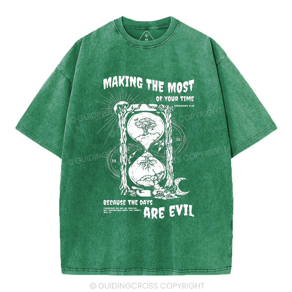 Making The Most Of Every Opportunity Christian Washed T-Shirt