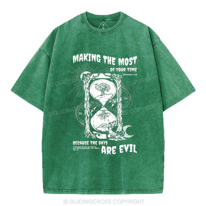 Making The Most Of Every Opportunity Christian Washed T-Shirt