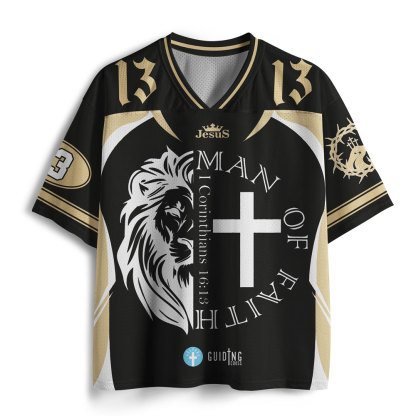 Man Of Faith Christian Mesh Jersey