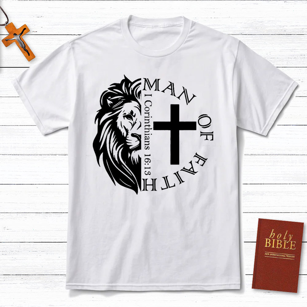 Man Of Faith Christian T-Shirt