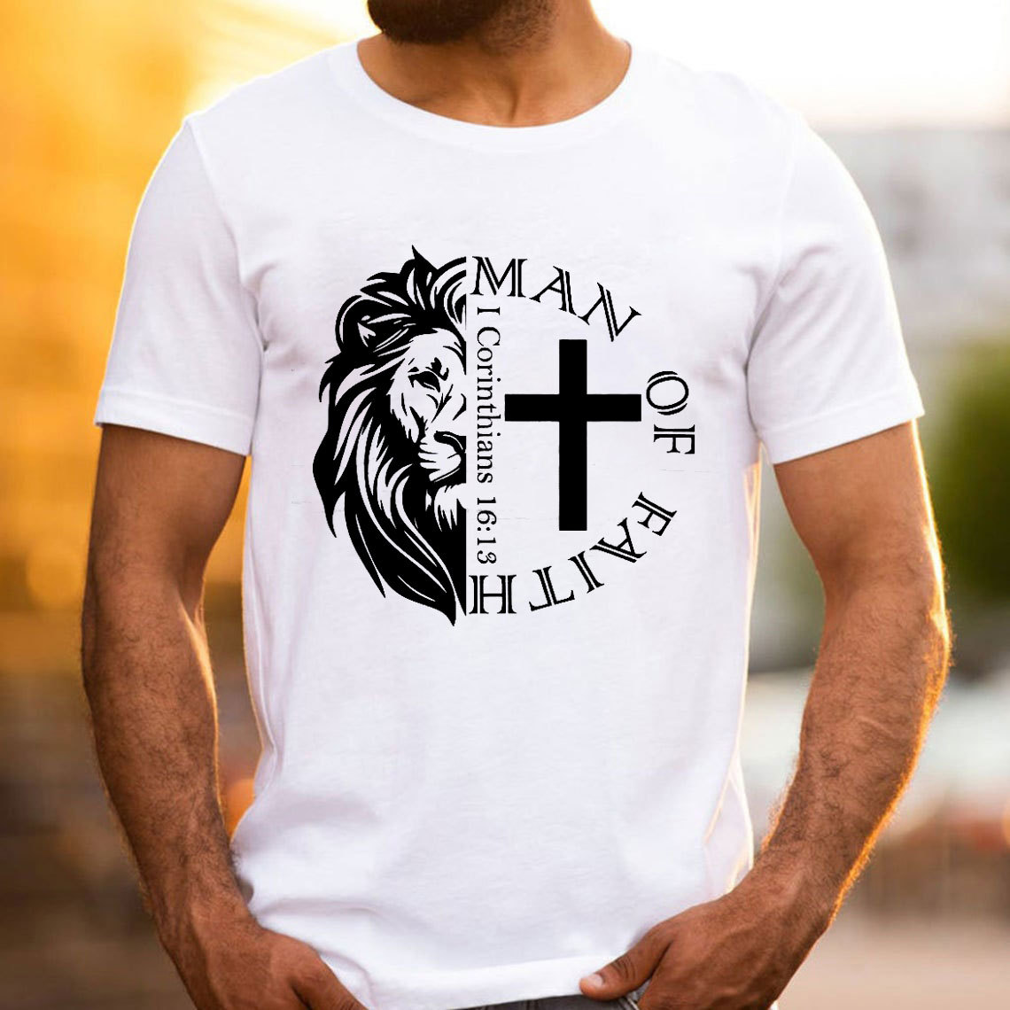 Man Of Faith Christian T-Shirt