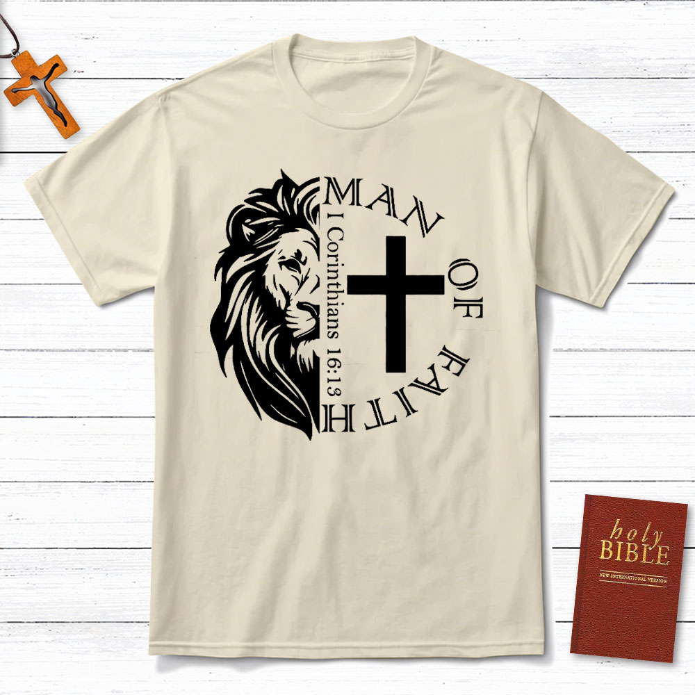 Man Of Faith Christian T-Shirt