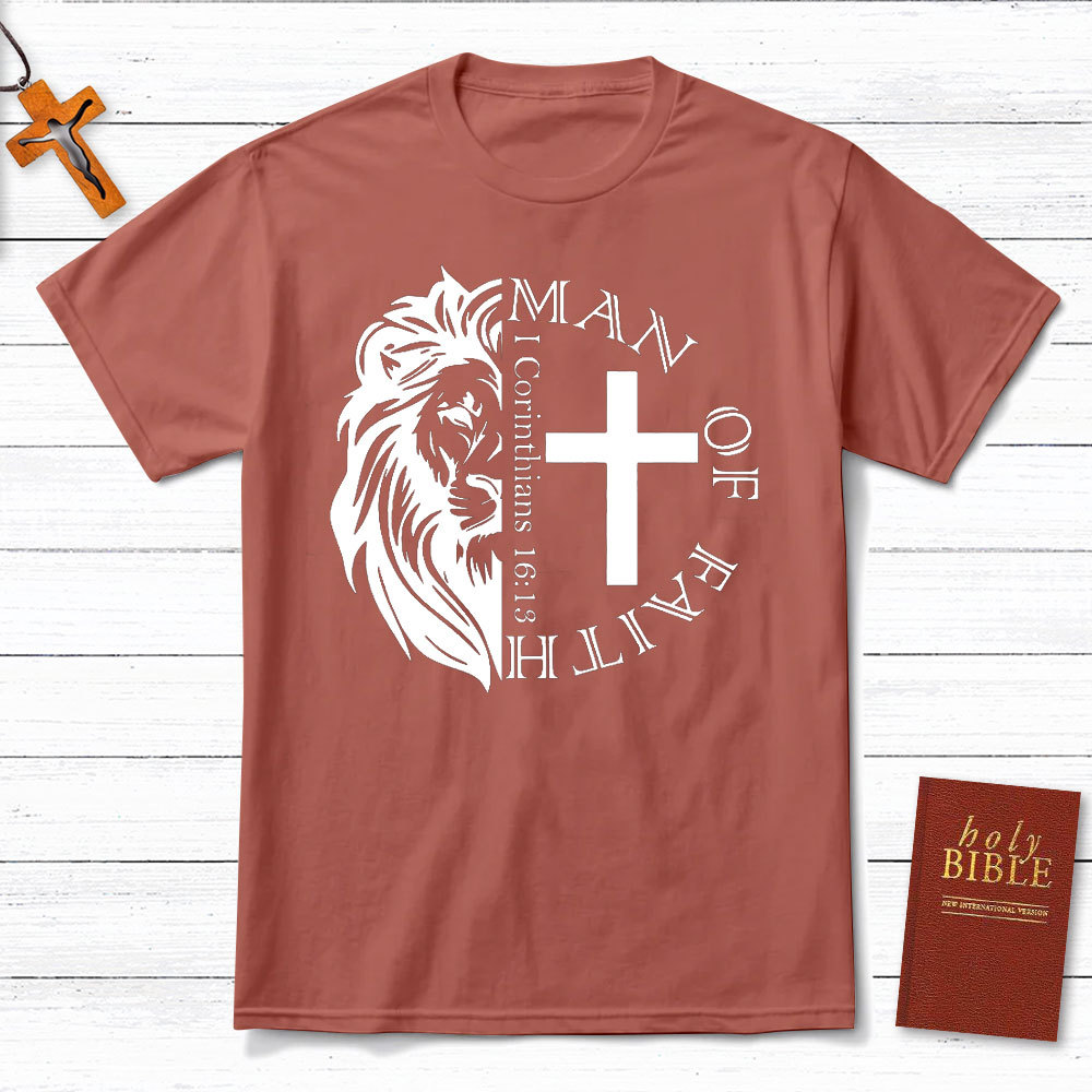Man Of Faith Christian T-Shirt