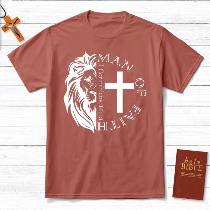 Man Of Faith Christian T-Shirt