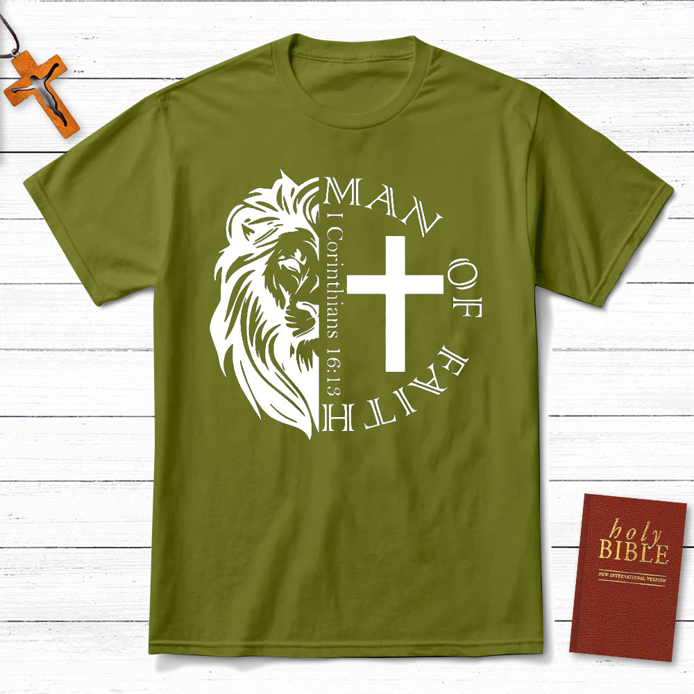 Man Of Faith Christian T-Shirt