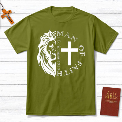 Man Of Faith Christian T-Shirt
