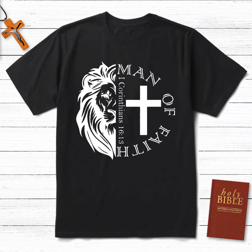 Man Of Faith Christian T-Shirt
