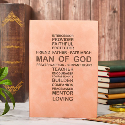 Man Of Good Christian Notebook