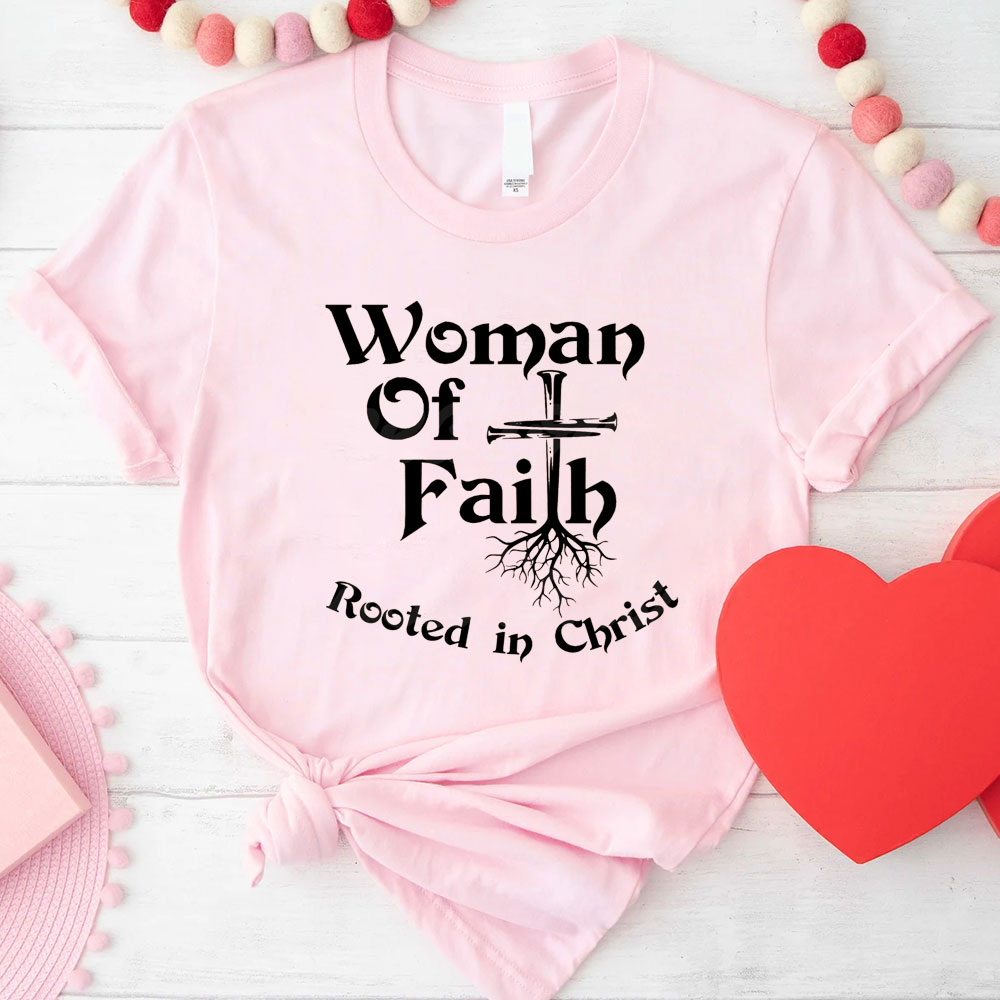 Man Or Women Of Faith Christian T-Shirt