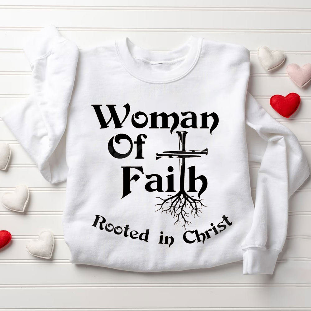 Man Of Faith Rooted In Christ Hoodie