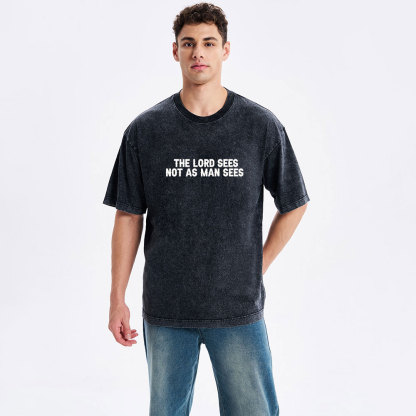 Manlooks On The Outward Christian Washed T-Shirt