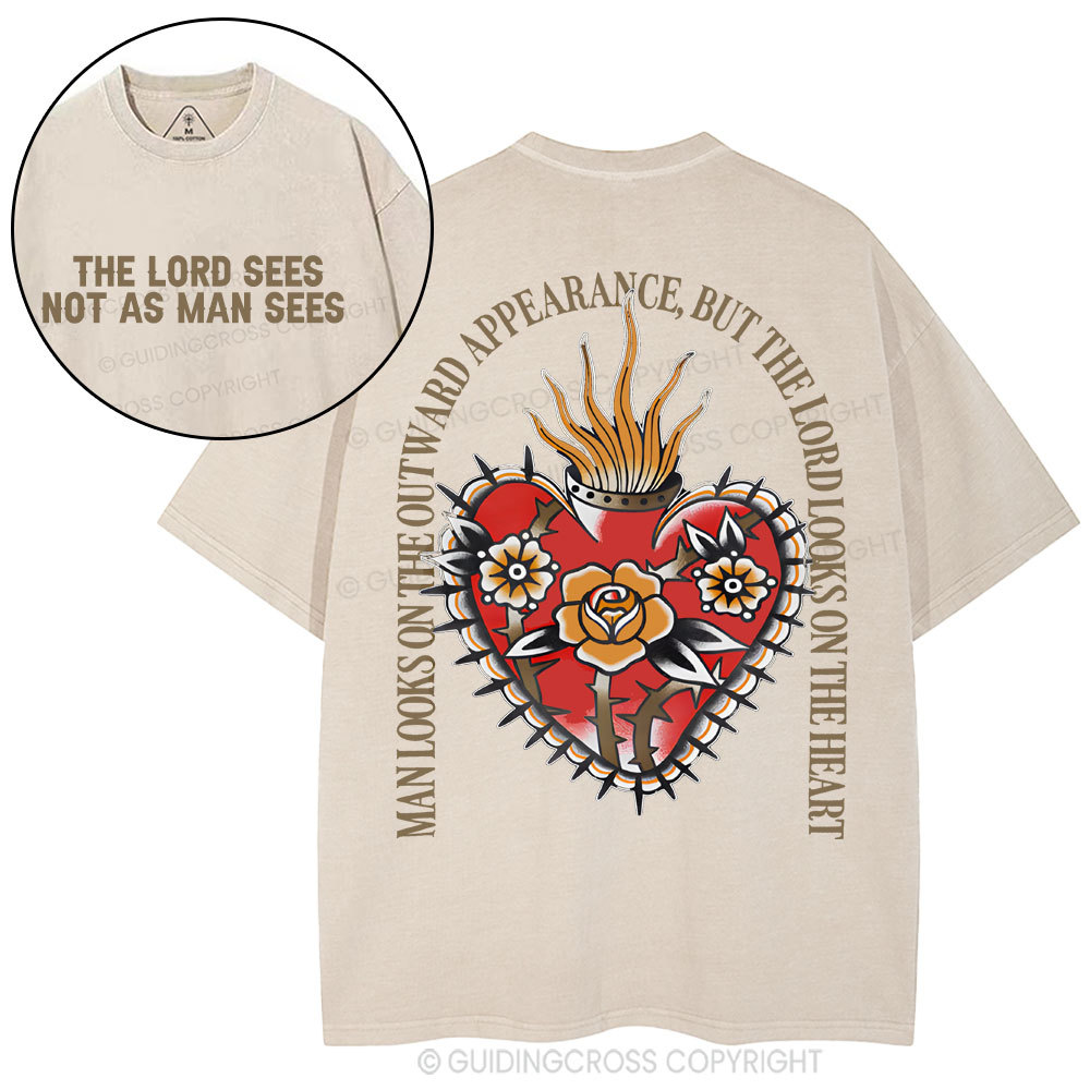 Manlooks On The Outward Christian Washed T-Shirt