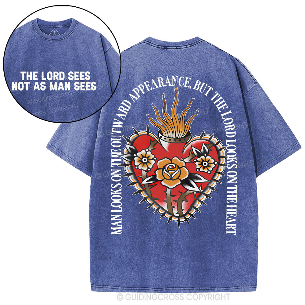 Manlooks On The Outward Christian Washed T-Shirt