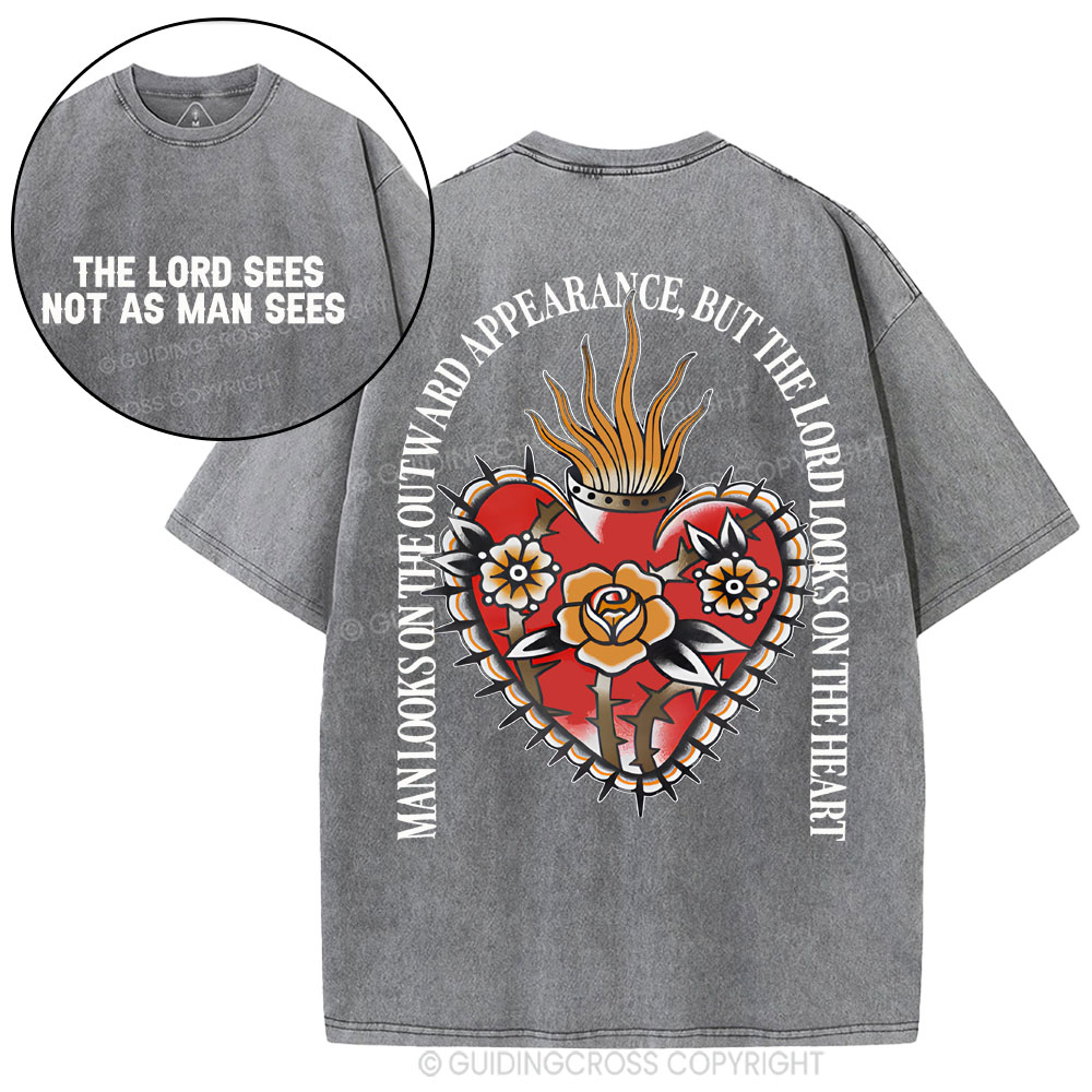 Manlooks On The Outward Christian Washed T-Shirt