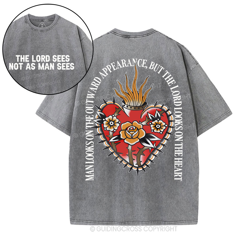 Manlooks On The Outward Christian Washed T-Shirt