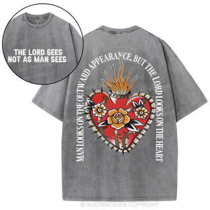 Manlooks On The Outward Christian Washed T-Shirt