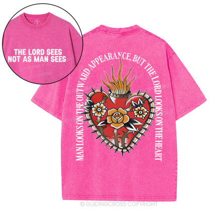 Manlooks On The Outward Christian Washed T-Shirt