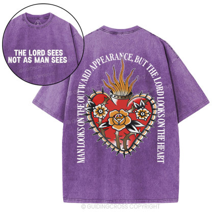 Manlooks On The Outward Christian Washed T-Shirt