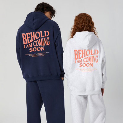 Maranatha Come Lord Jesus Christian Premium Fleece Hoodie Set