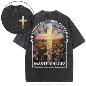 Image of Materpieces Christian Washed T-Shirt