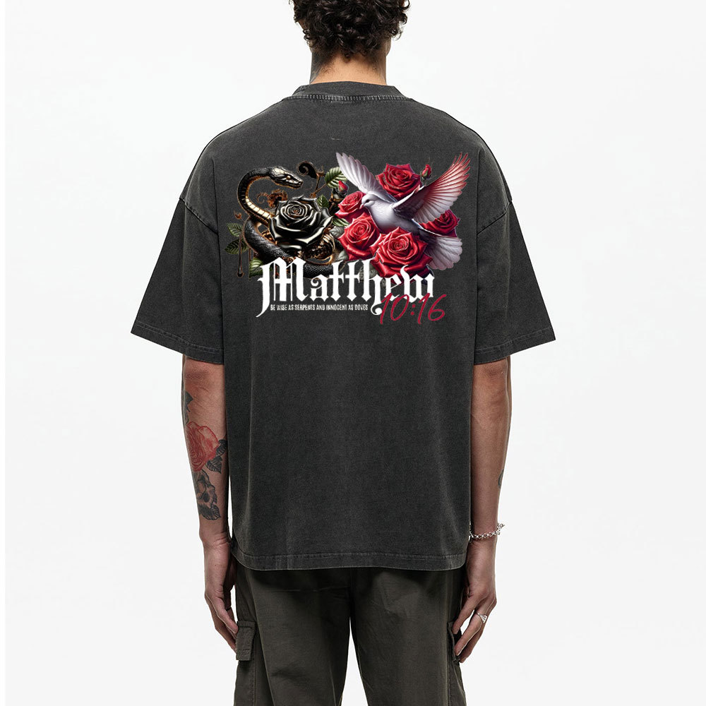 Mathew :1016 Christian Washed T-Shirt