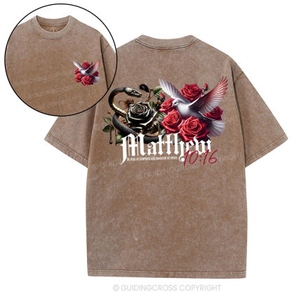Mathew :1016 Christian Washed T-Shirt