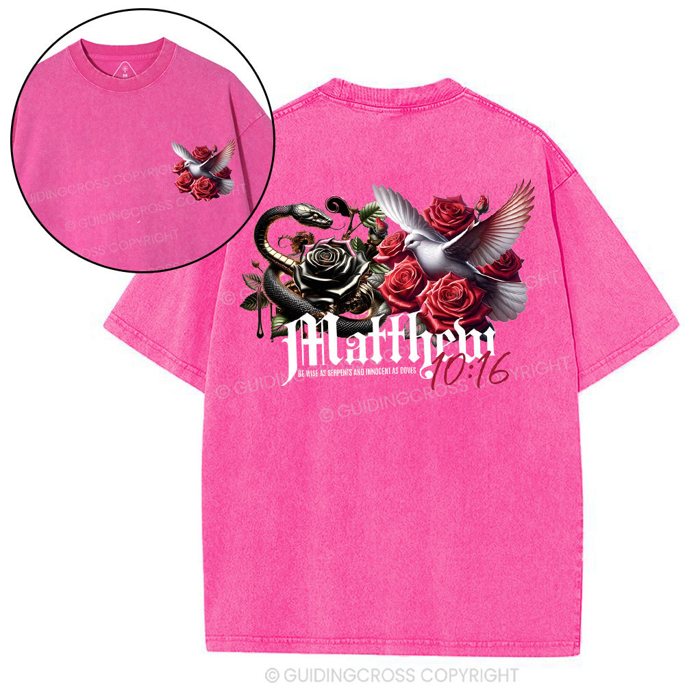 Mathew :1016 Christian Washed T-Shirt