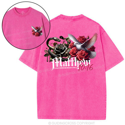 Mathew :1016 Christian Washed T-Shirt
