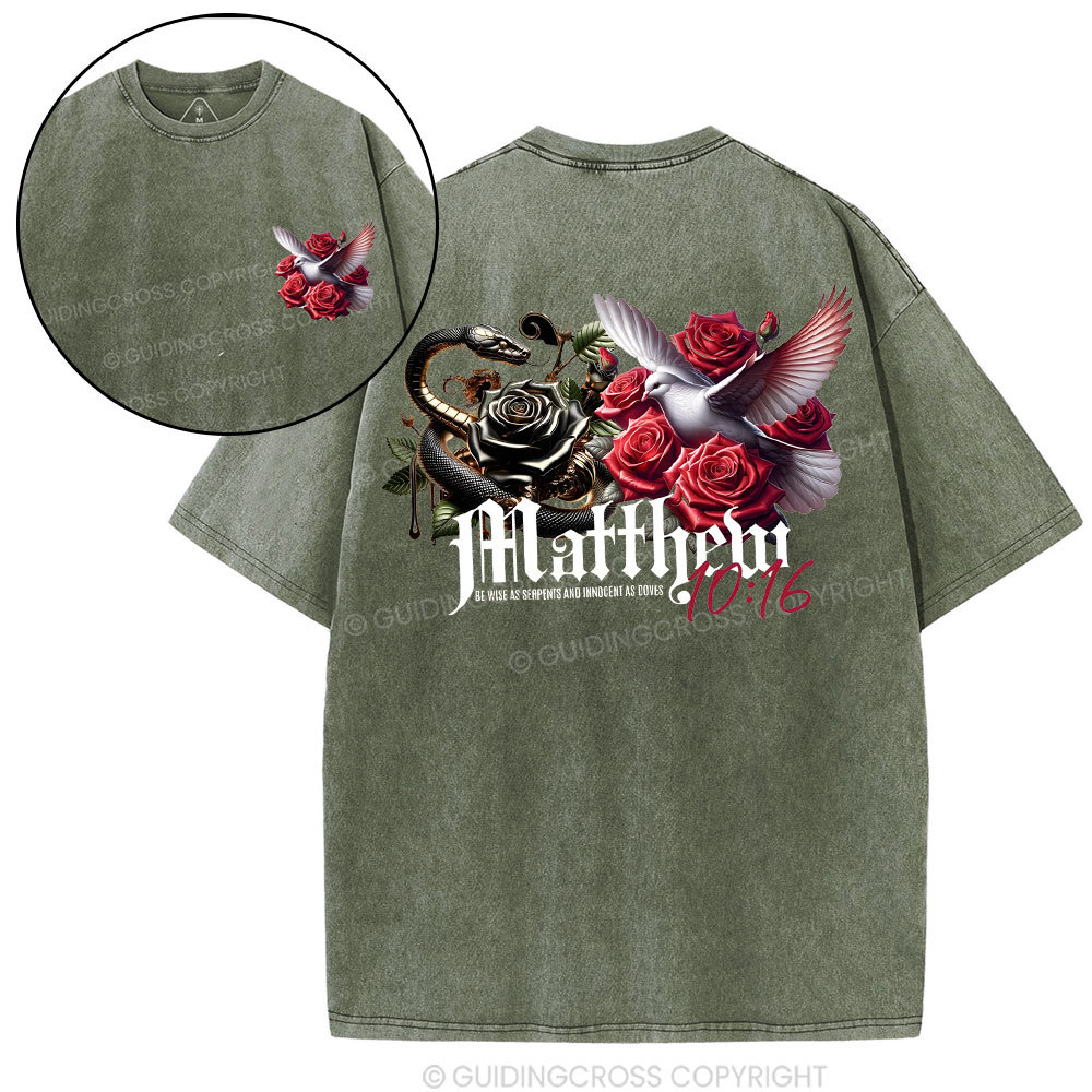 Mathew :1016 Christian Washed T-Shirt