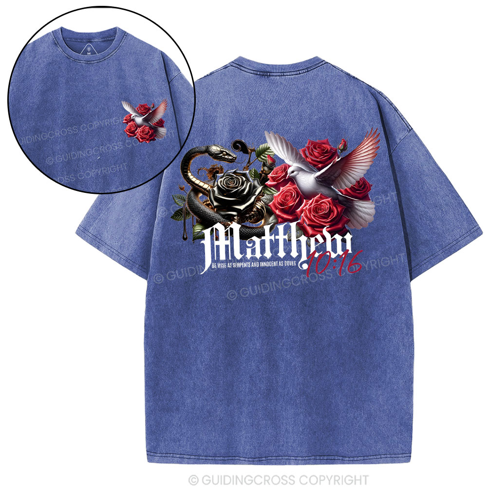 Mathew :1016 Christian Washed T-Shirt