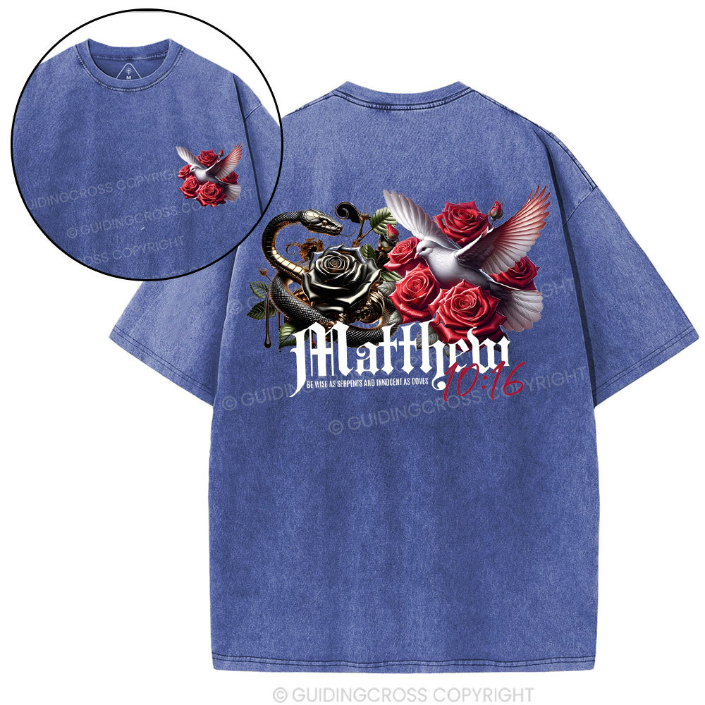 Mathew :1016 Christian Washed T-Shirt